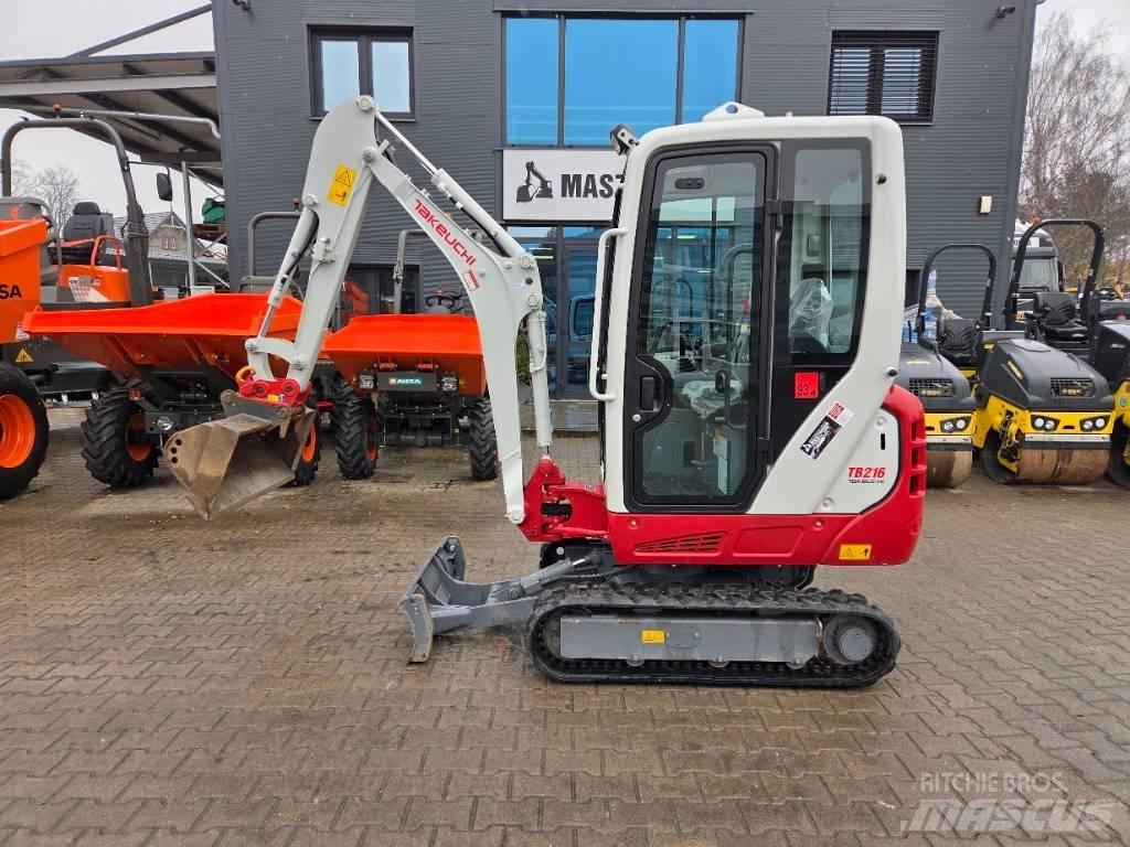 Takeuchi TB 216 Minigraafmachines < 7t