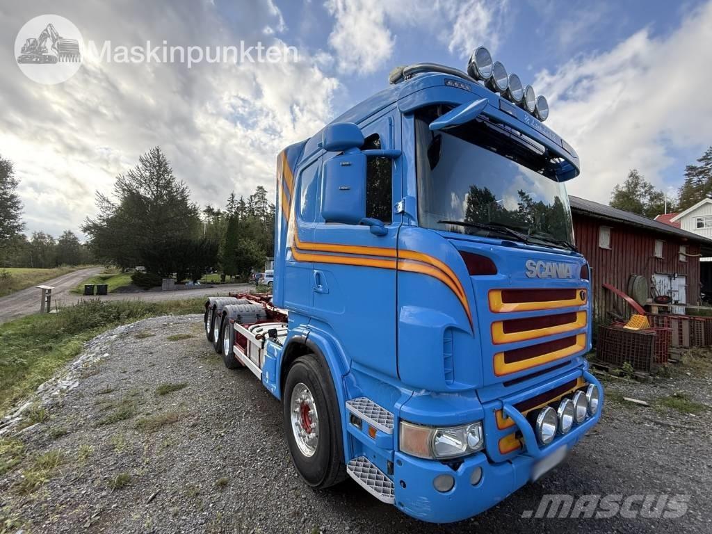 Scania R 480 LB Vrachtwagen met containersysteem
