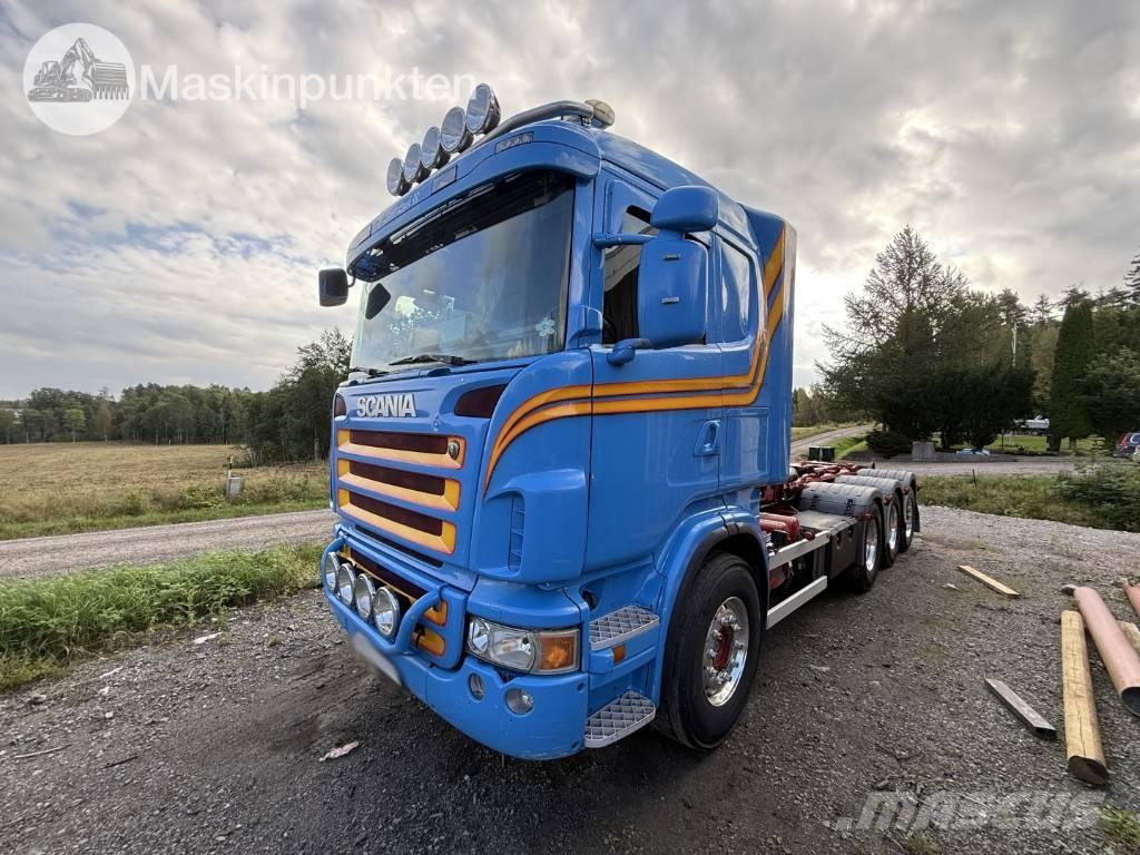 Scania R 480 LB Vrachtwagen met containersysteem