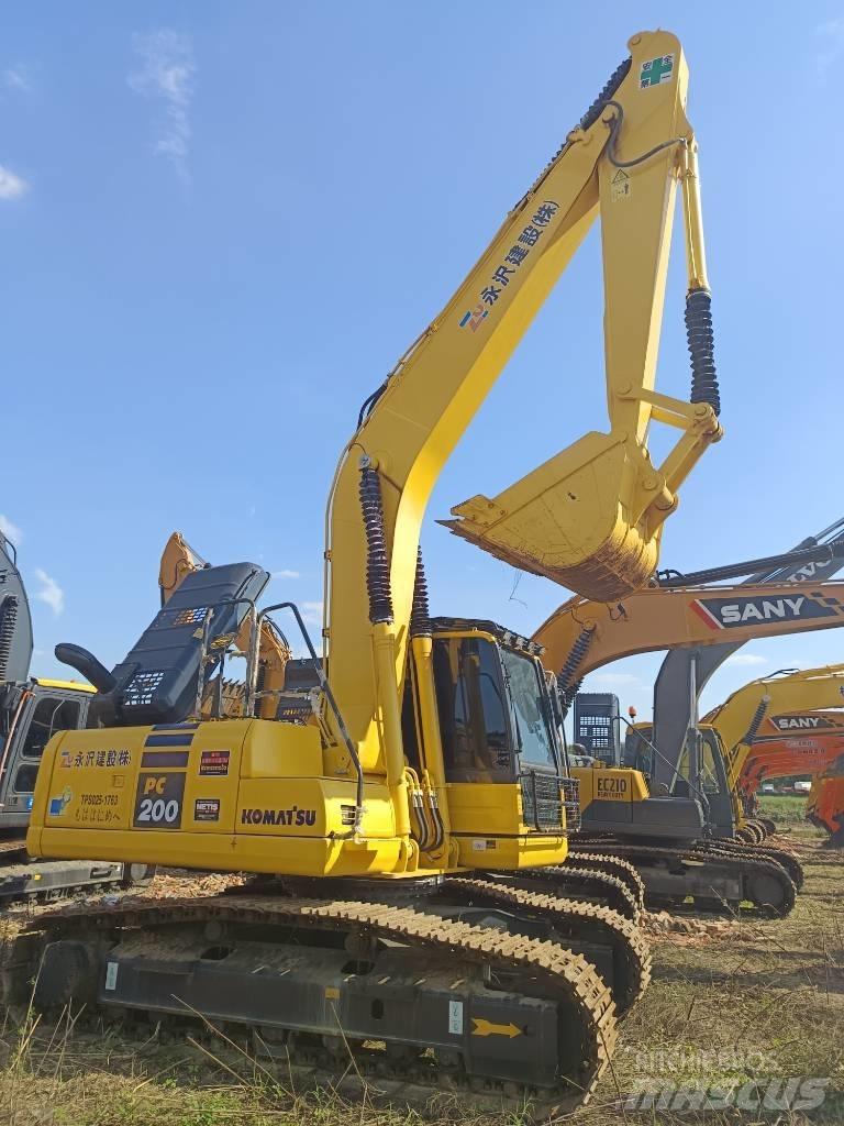 Komatsu PC 200 Rupsgraafmachines