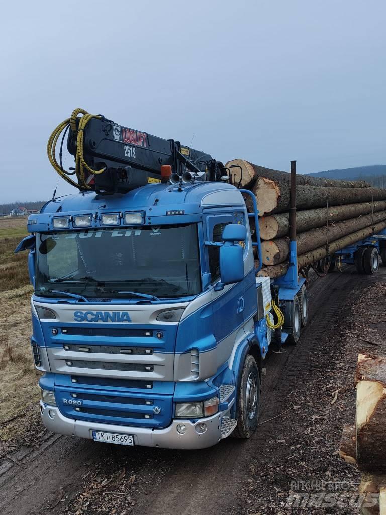Scania R 620 Hout-Bakwagens
