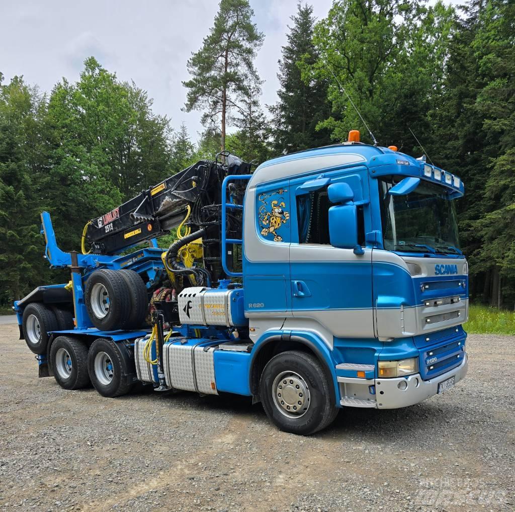Scania R 620 Hout-Bakwagens