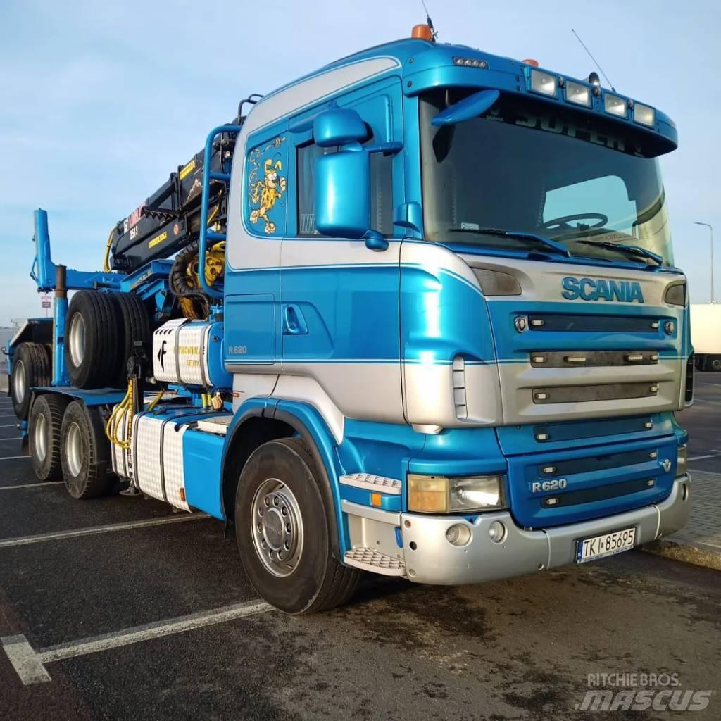 Scania R 620 Hout-Bakwagens