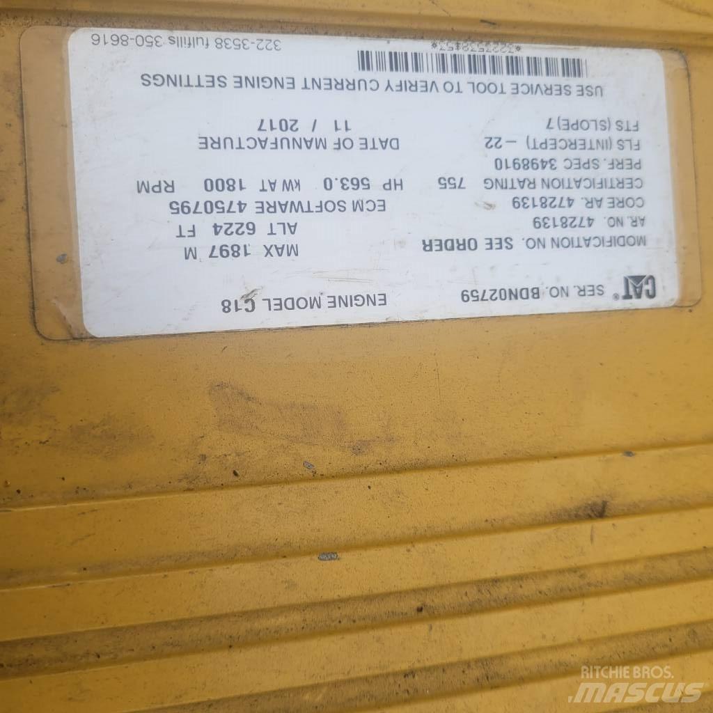 CAT C18 Bouw - Overige