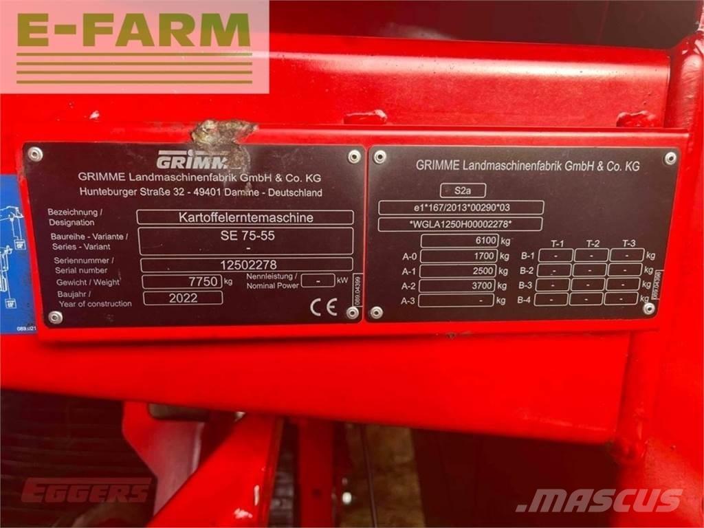 Grimme se 75-55 sb Aardappel materieel - Overigen