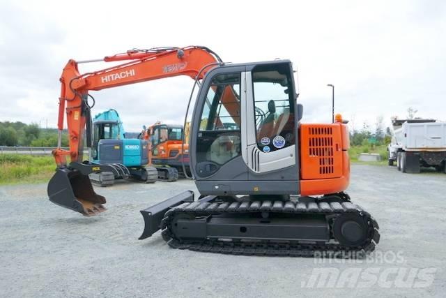 Hitachi ZX 75 US-3 Rupsgraafmachines