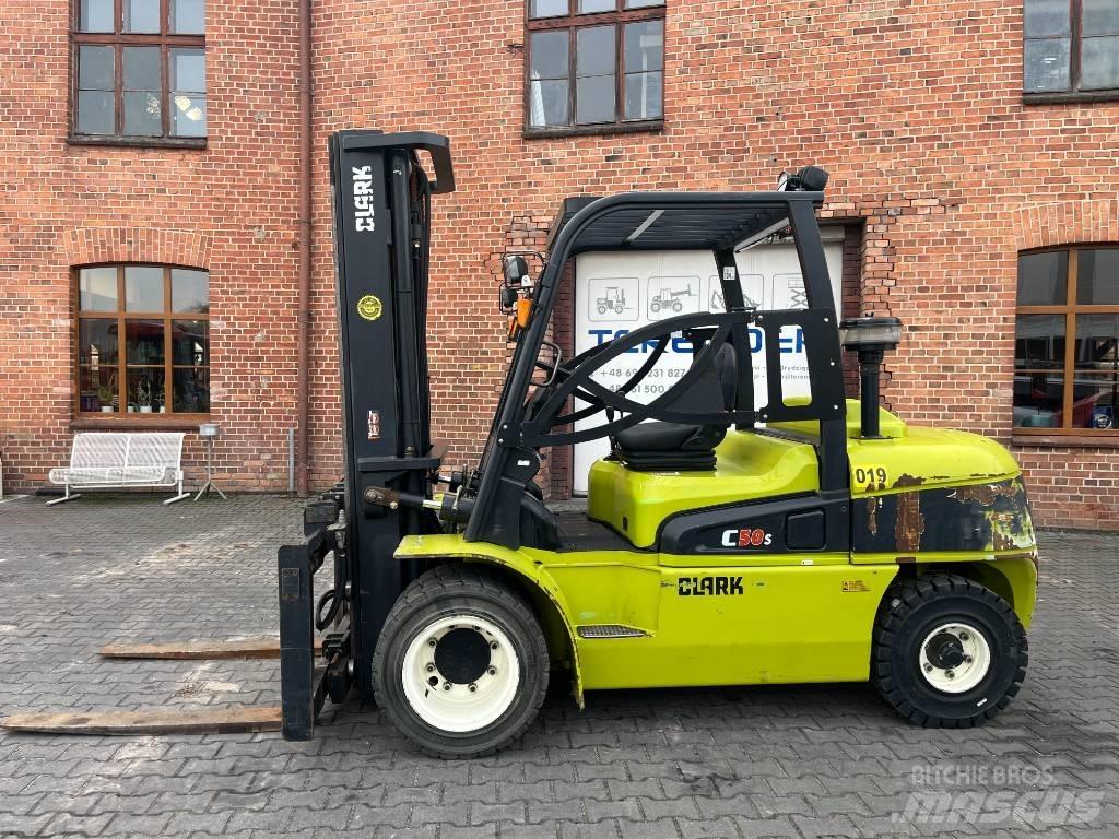 Clark C50 SD Diesel heftrucks