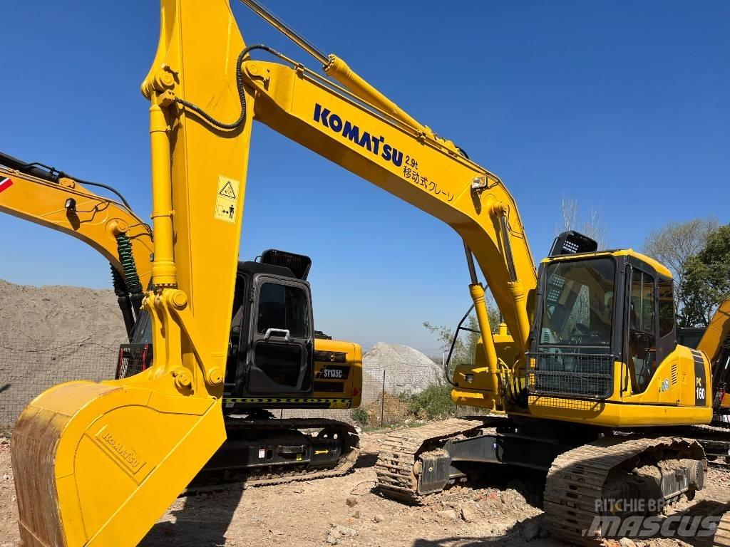 Komatsu PC 160 Rupsgraafmachines