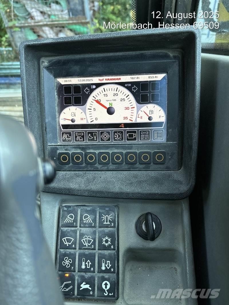 Yanmar B75W Wielgraafmachines