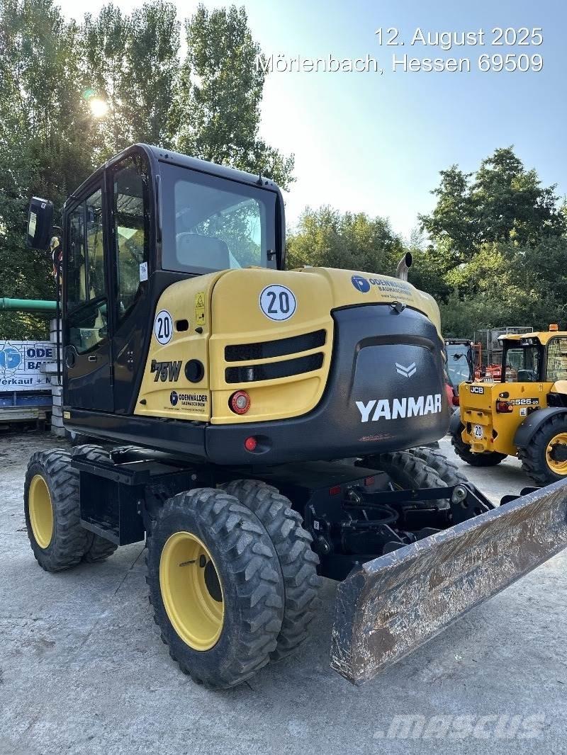 Yanmar B75W Wielgraafmachines