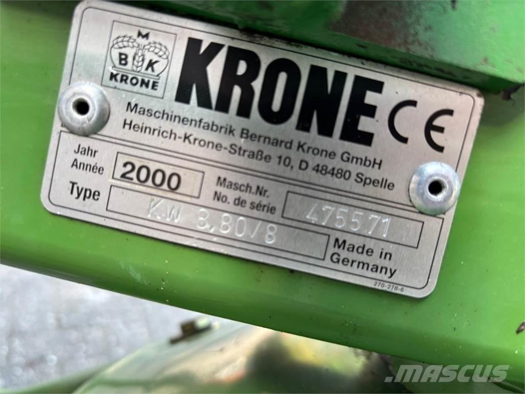 Krone KW 8.80/8 Schudders