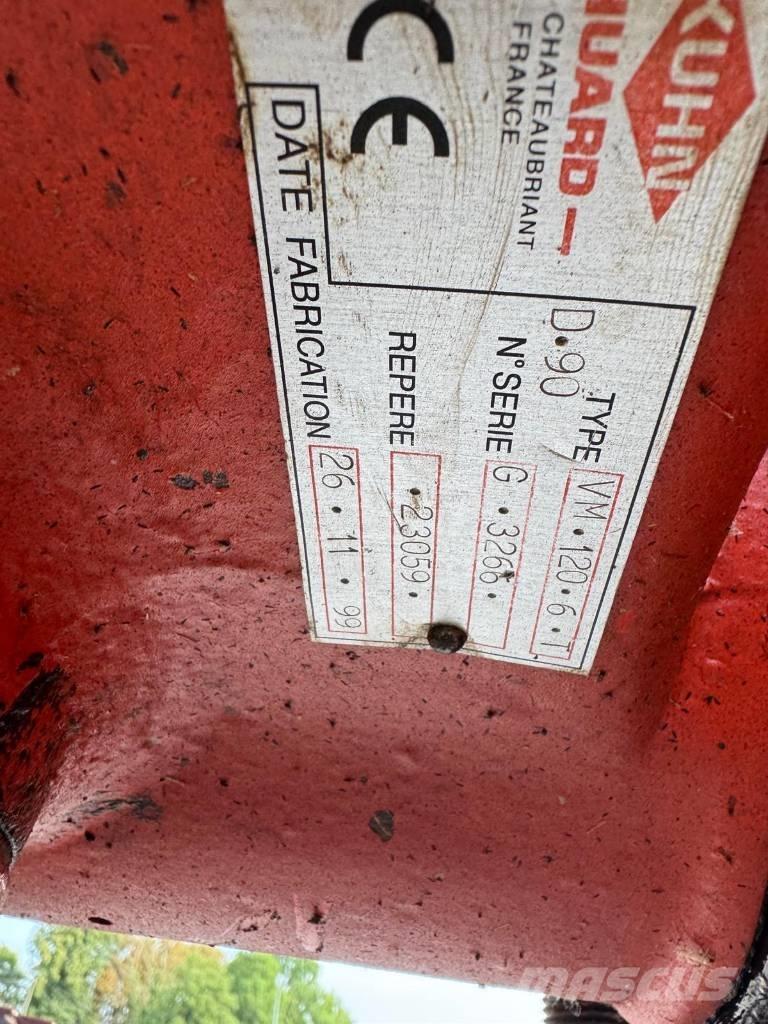 Kuhn Vari-Master 120 Wentelploegen