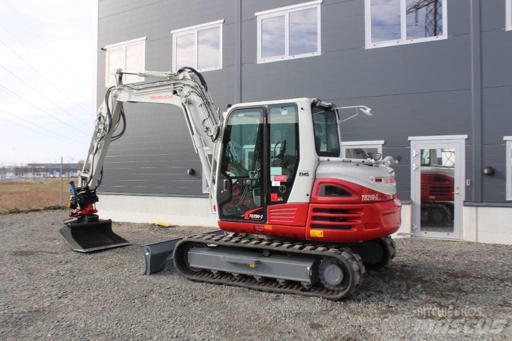 Takeuchi TB290 Midigraafmachines 7t - 12t