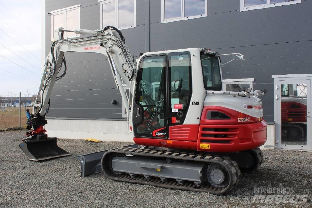Takeuchi TB290 Midigraafmachines 7t - 12t