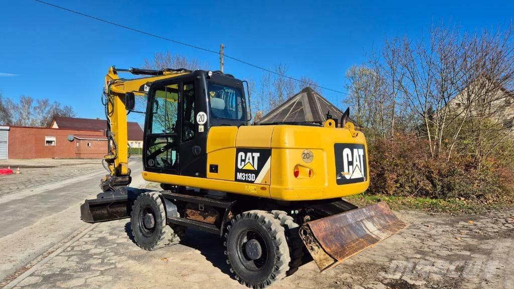 CAT M 313 D Wielgraafmachines