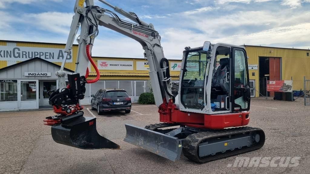 Takeuchi TB 257 FR Minigraafmachines < 7t