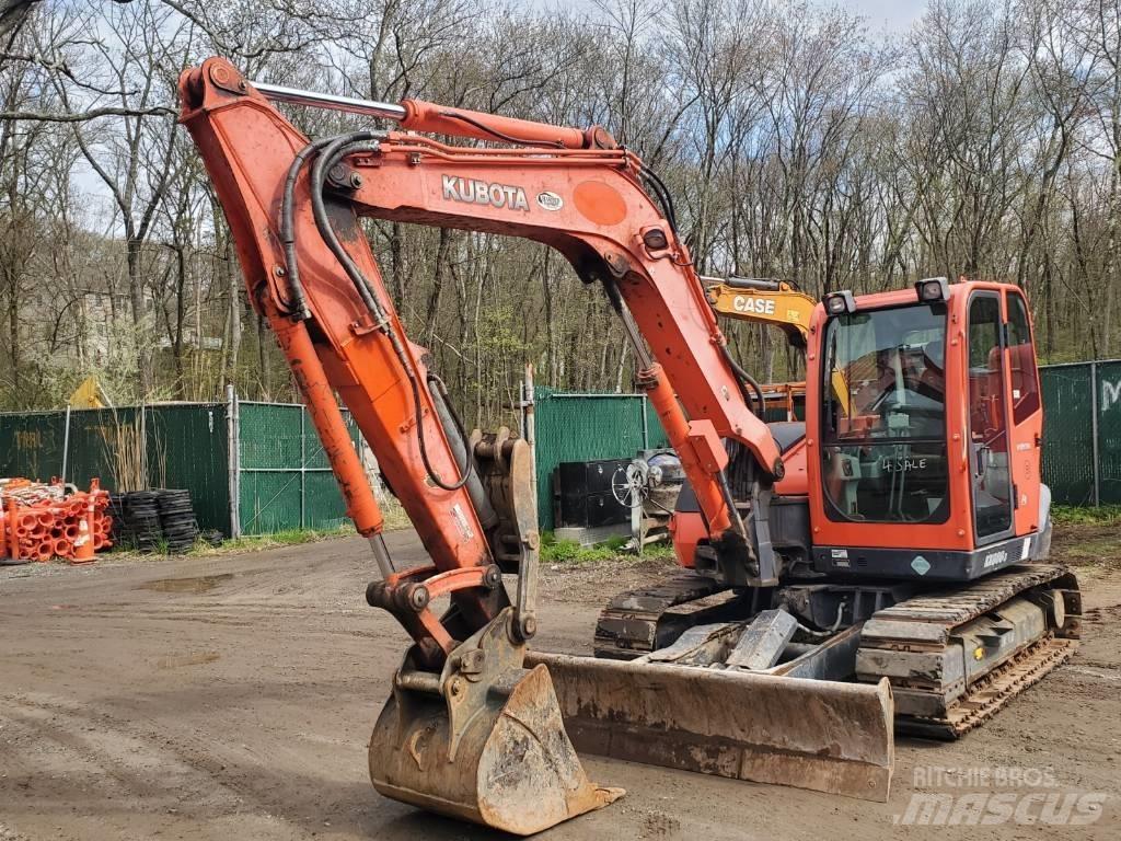 Kubota KX080-3 Rupsgraafmachines