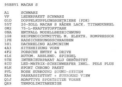 Porsche Macan S Auto's