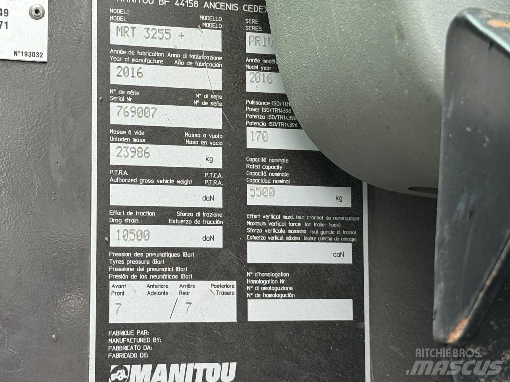 Manitou MRT 3255 Verreikers