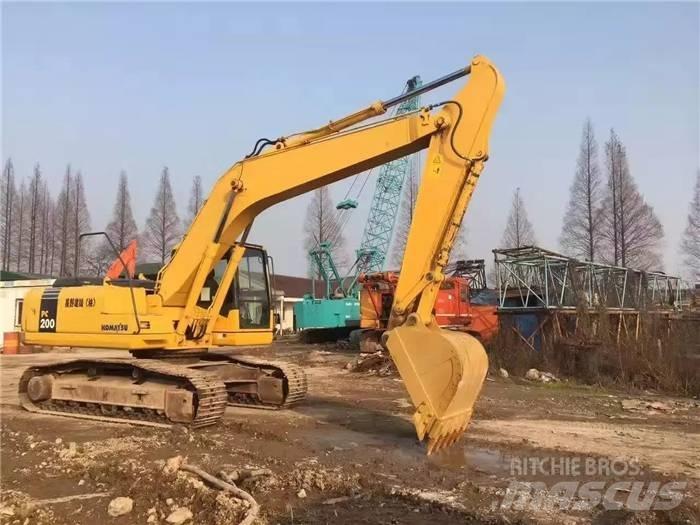 Komatsu PC 200-7 Rupsgraafmachines