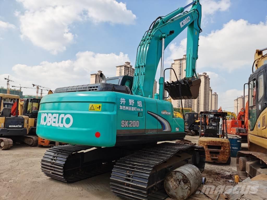 Kobelco SK 200 Rupsgraafmachines