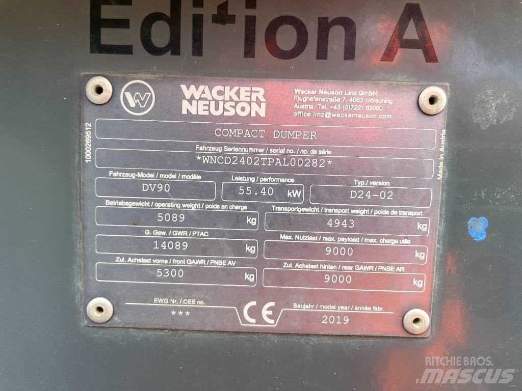 Wacker Neuson DV 90 Mini Dumpers