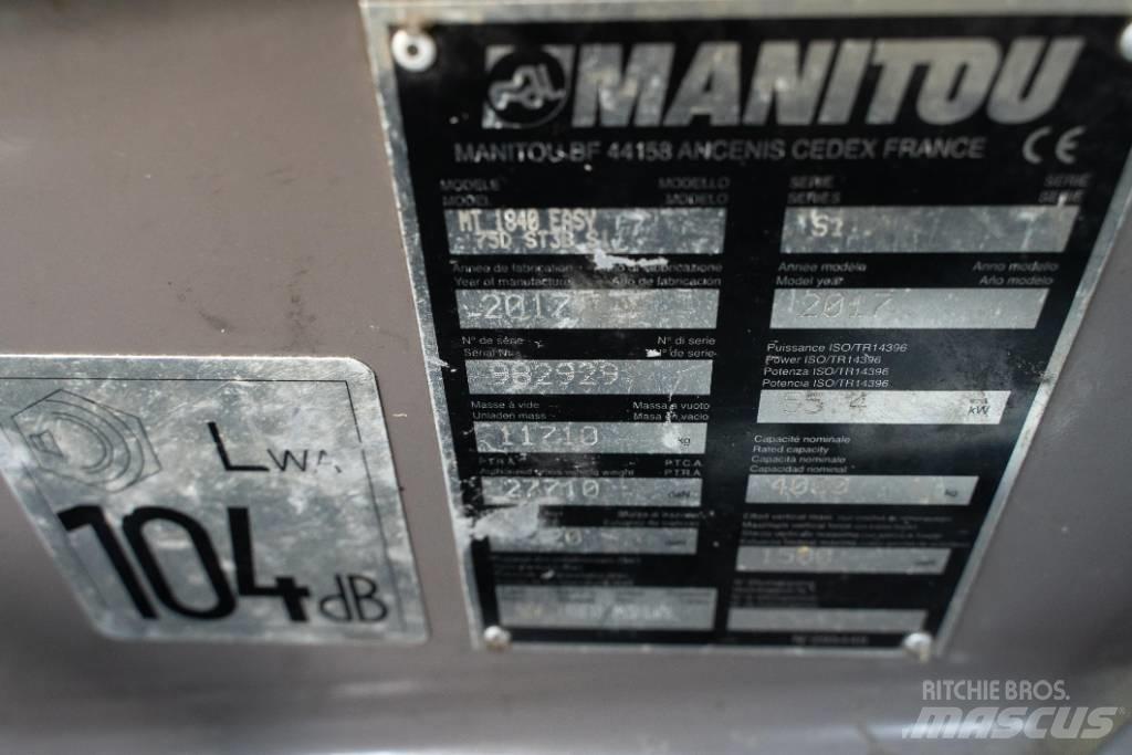 Manitou MT 1840 Verreikers