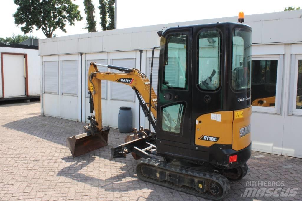 Sany SY 18 C Minigraafmachines < 7t