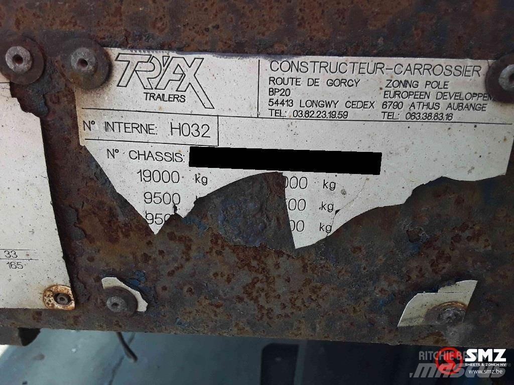 Trax Aanhangwagen Vlakke laadvloer