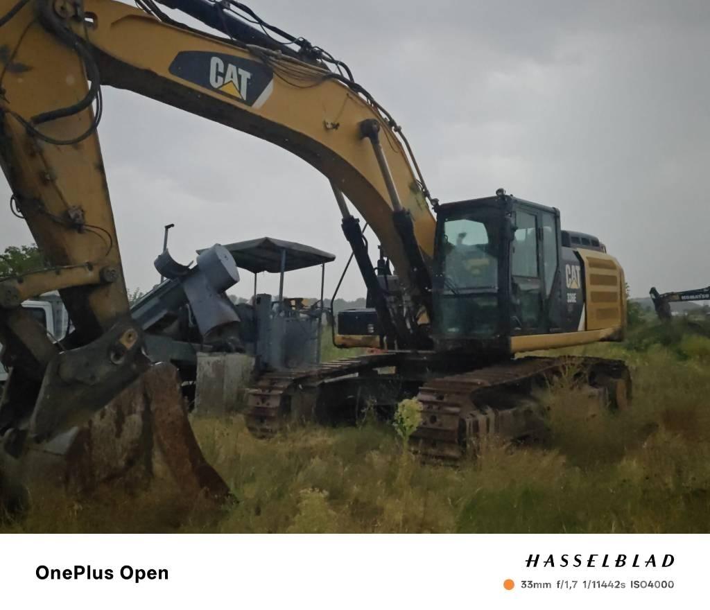 CAT 336 E Rupsbanden, kettingen en onderstel