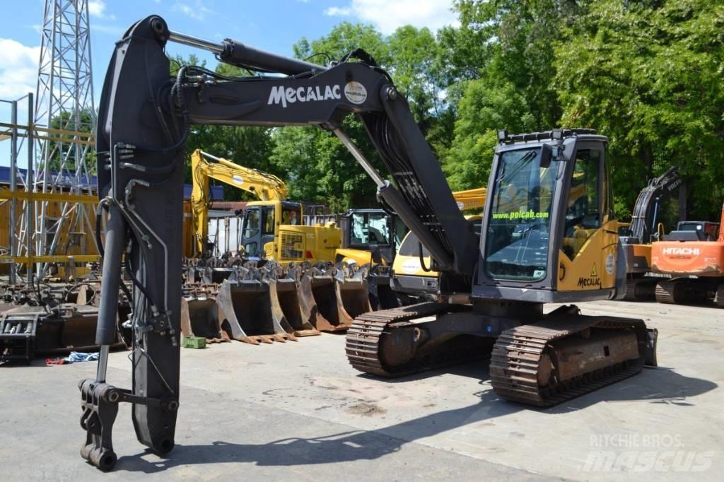 Mecalac 714 MC Rupsgraafmachines