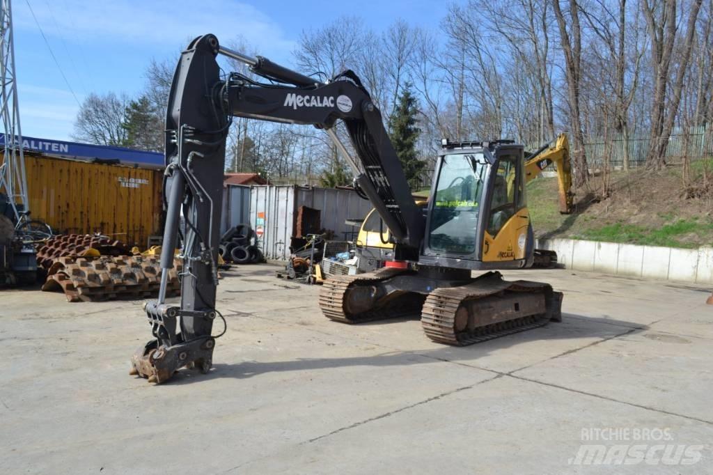 Mecalac 714 MC Rupsgraafmachines
