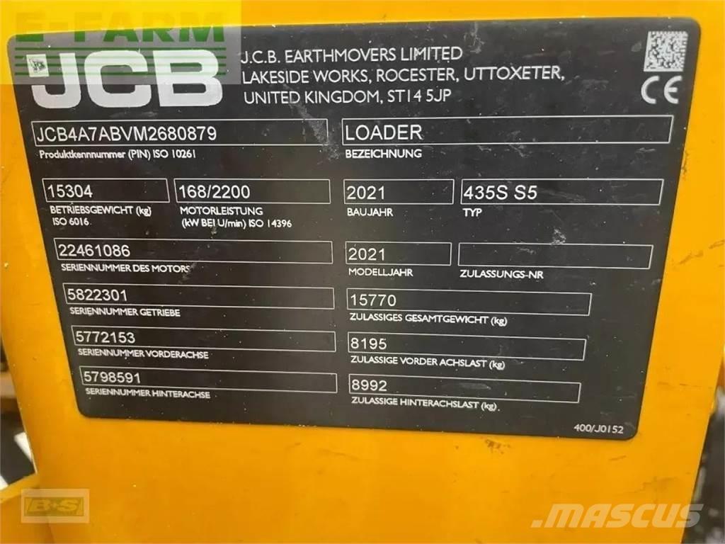 JCB 435s s5 Minigraafmachines < 7t