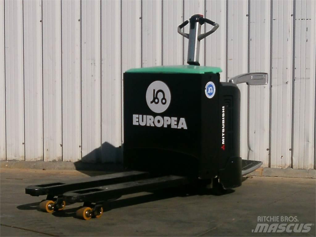 Mitsubishi PBV20N Meerij pallettruck met platform
