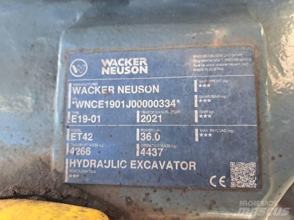 Wacker Neuson ET42 Rupsgraafmachines