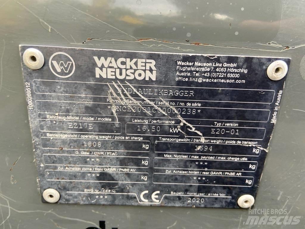Wacker Neuson EZ17e Rupsgraafmachines