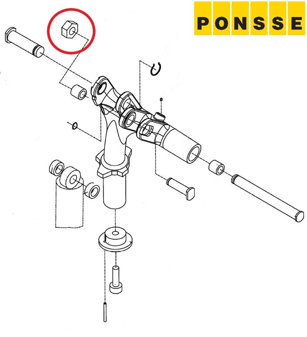 Ponsse 0008888 Chassis en ophanging