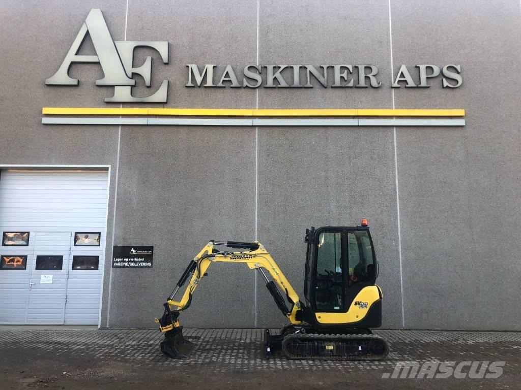 Yanmar SV22 Minigraafmachines < 7t