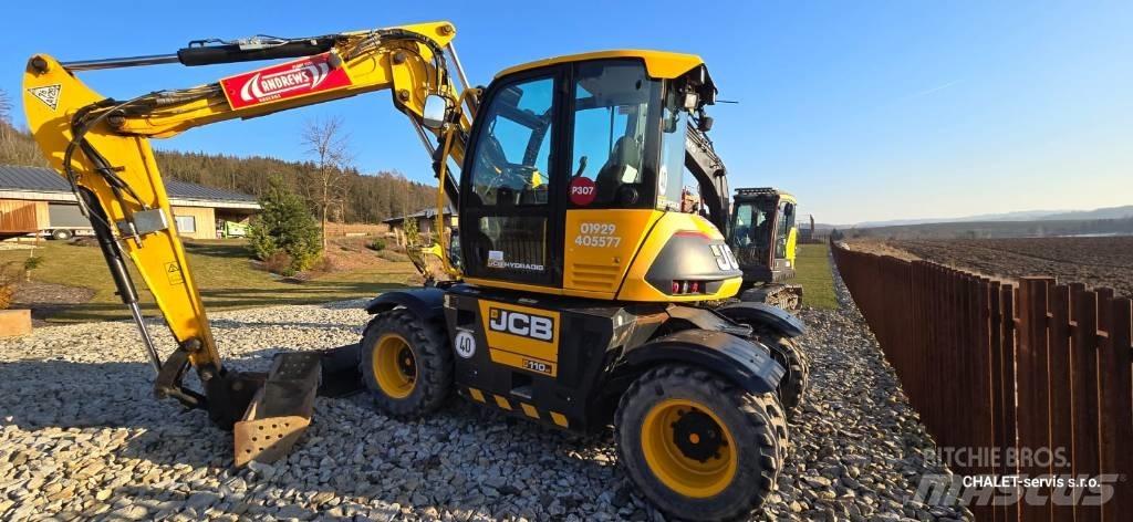 JCB 110 W Hydradig Wielgraafmachines