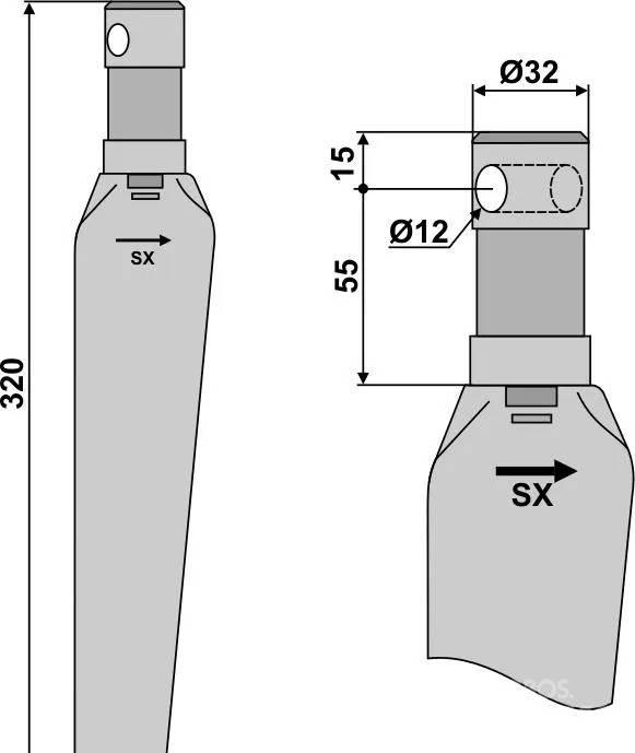Niemeyer KE tines Chassis en ophanging