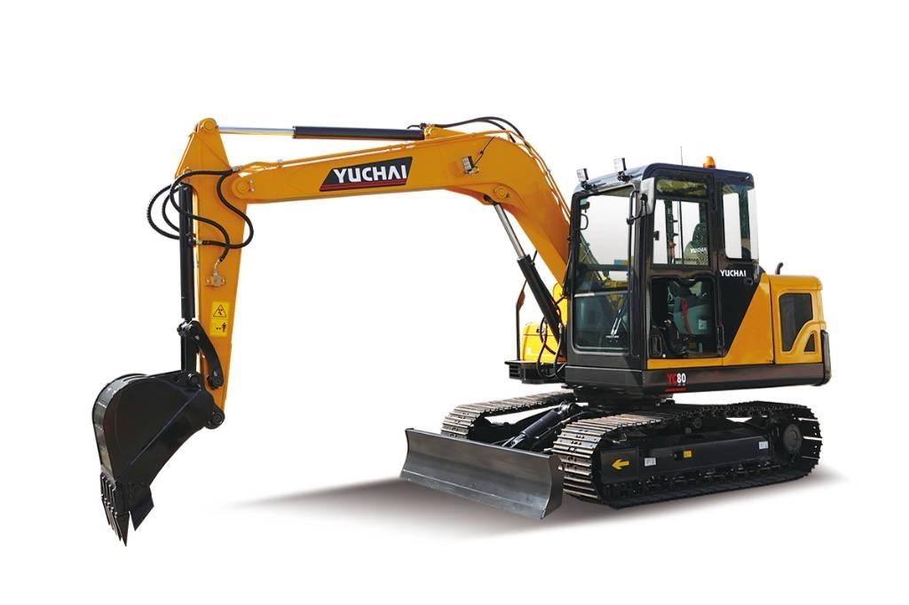 Yuchai YC80 PREMIUM Rupsgraafmachines
