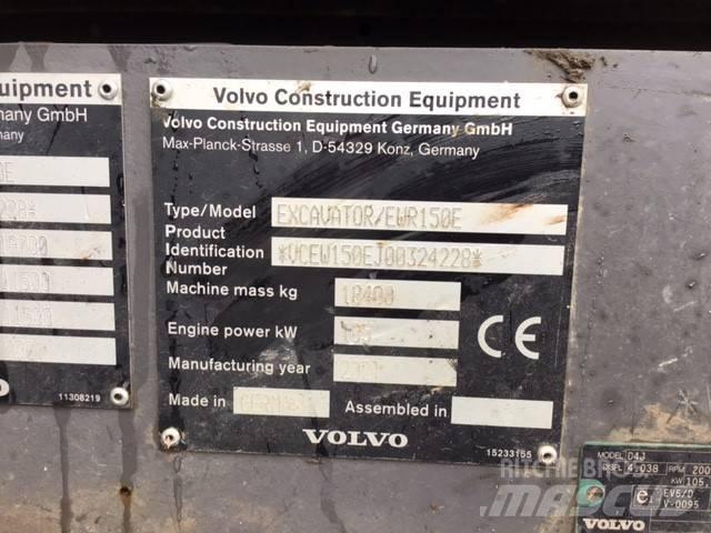 Volvo EWR 150 E Wielgraafmachines