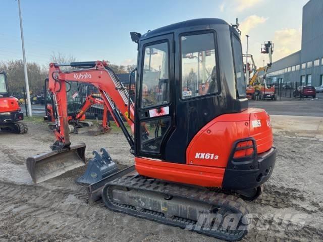 Kubota KX 61-3 Minigraafmachines < 7t