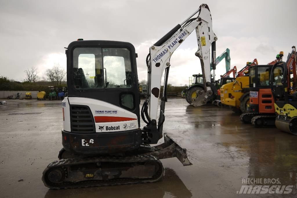 Bobcat E 26 Minigraafmachines < 7t