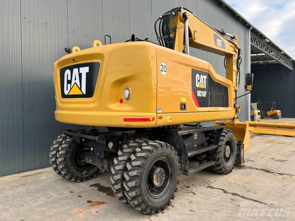 CAT M316F Wielgraafmachines