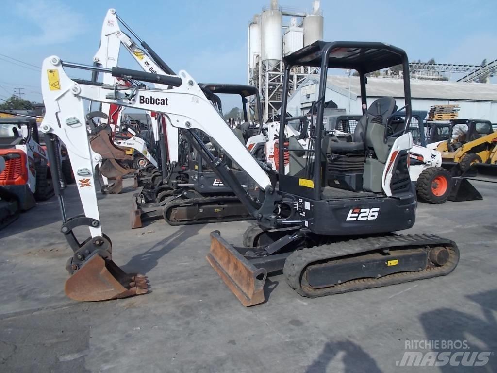 Bobcat E26GM Minigraafmachines < 7t
