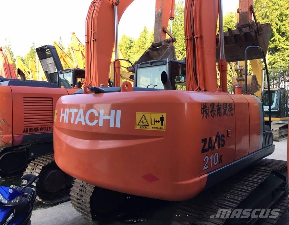 Hitachi zx210 Rupsgraafmachines