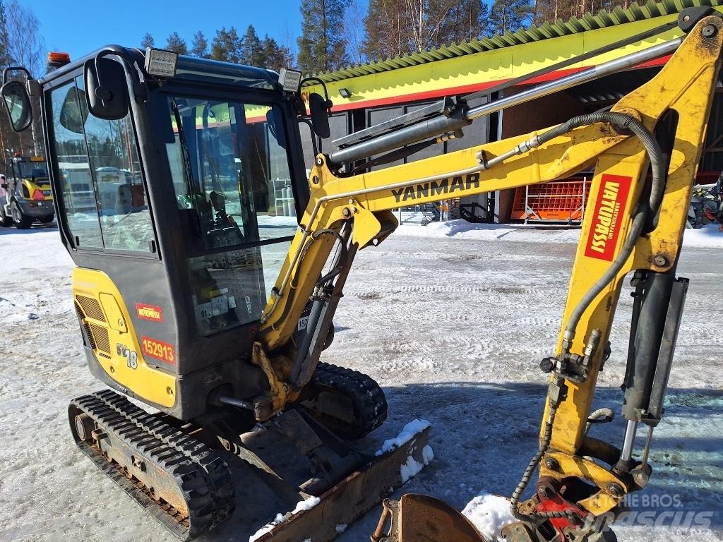 Yanmar SV 18 Minigraafmachines < 7t