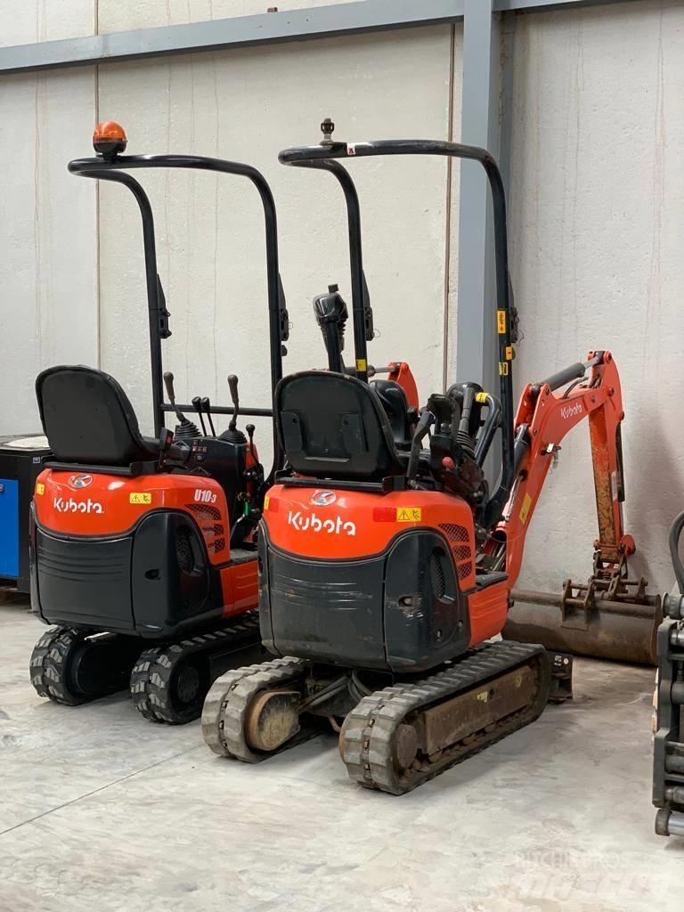Kubota U 10 Minigraafmachines < 7t