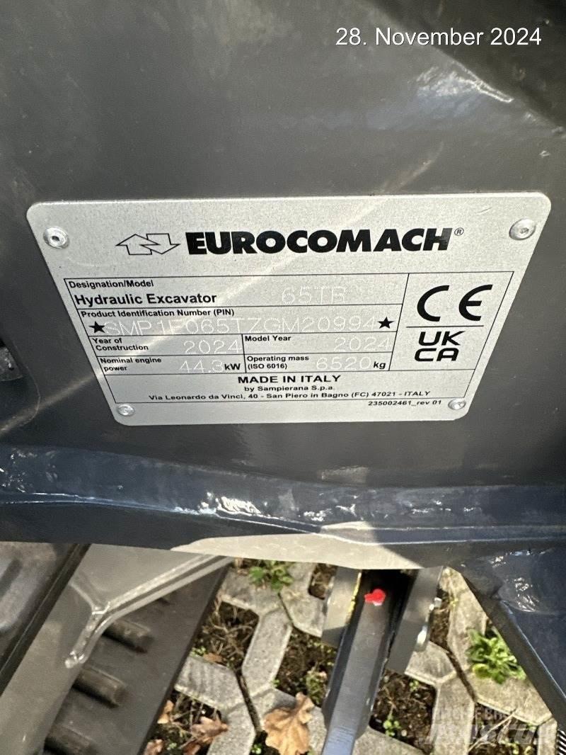Eurocomach 65TR Minigraafmachines < 7t